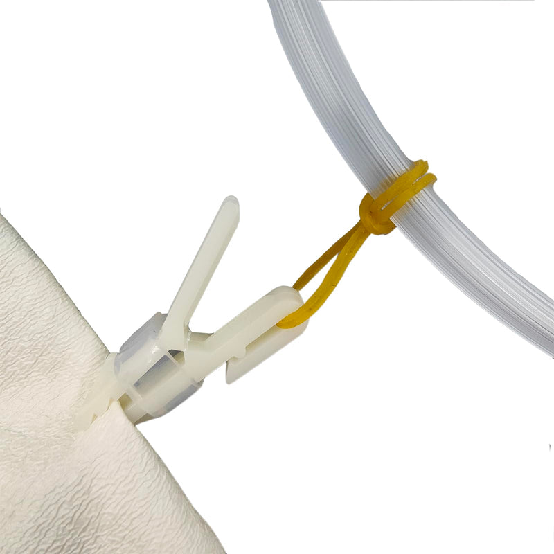[AUSTRALIA] - Catheter Stabilising Device Cloth Pegs Clamp Catheter Fixing Holder Clamps Tube Mounting Clips Laundry Pen Hose Attachment Accessories Accessories 5 Pieces 