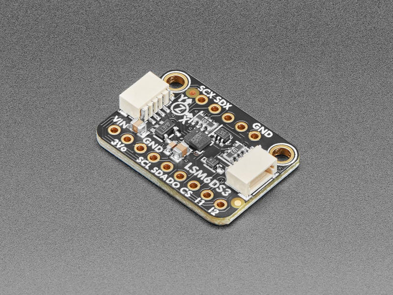 Adafruit LSM6DS3TR-C 6-DoF Accel + Gyro IMU, STEMMA QT/Qwiic, 4503