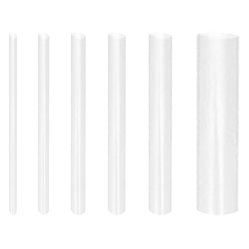 Heat Shrink Tube Set, Waterproof Heat Shrink Connectors in 6 Sizes, Transparent, Ideal for Electrical Insulation and Cable Repairs, Pack of 150