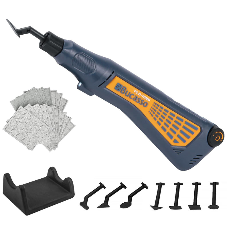 Bucasso Cordless Pen Sander Variable Speed Multipurpose Power Tool for Grinding, Polishing, Finishing, DIY Crafts (Blue) Blue