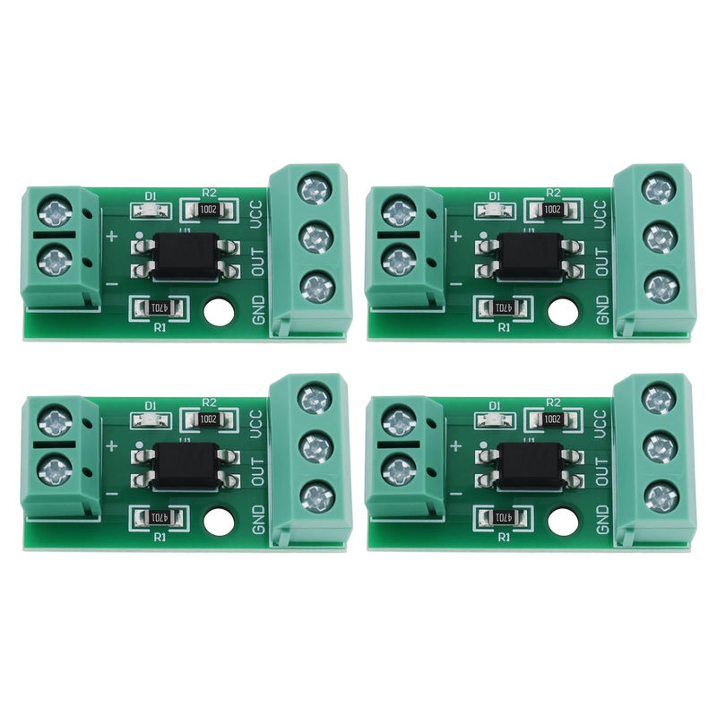 [AUSTRALIA] - The Lord of the Tools 4X 1-Channel PC817 Optocoupler Isolation Module (12V) Suitable for Photoelectric Isolator Signal Ssolation and Anti-Interference 12V 