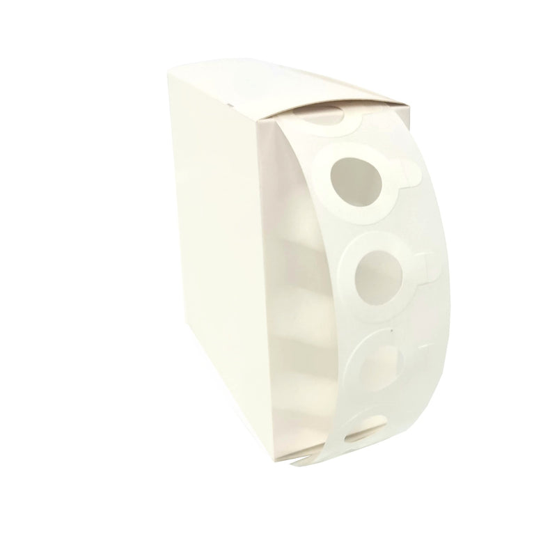 ECG Adhesive Rings for ECG Electrodes Made of 3M 1522 with Handle Tab Pack of 500 Diameter 20 mm x 8 mm