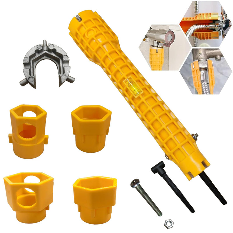 SZZETK 14 in 1 Tap Key, Tap Key, Multifunctional Tap Key, Tap Key for Sink Toilet Bowl Sink Kitchen Sanitary