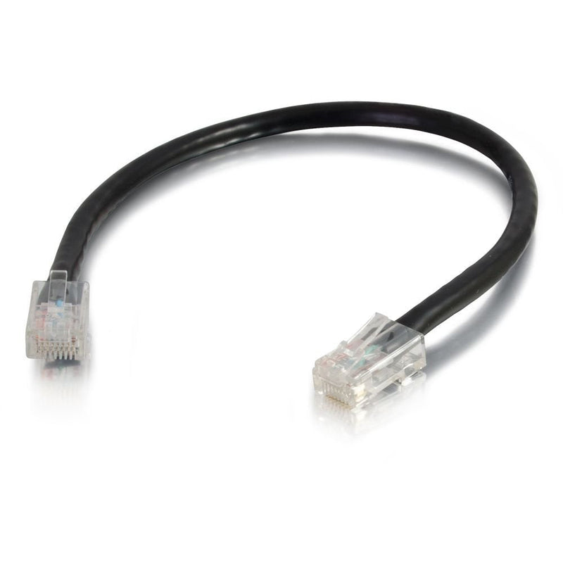 C2G 22695 Cat5e Cable - Non-Booted Unshielded Ethernet Network Patch Cable, Black (10 Feet, 3.04 Meters) 10 Feet UTP