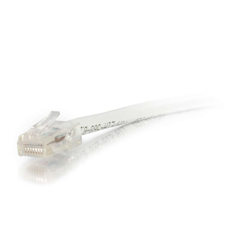 C2G 04236 Cat6 Cable - Non-Booted Unshielded Ethernet Network Patch Cable, White (5 Feet, 1.52 Meters) 5-feet