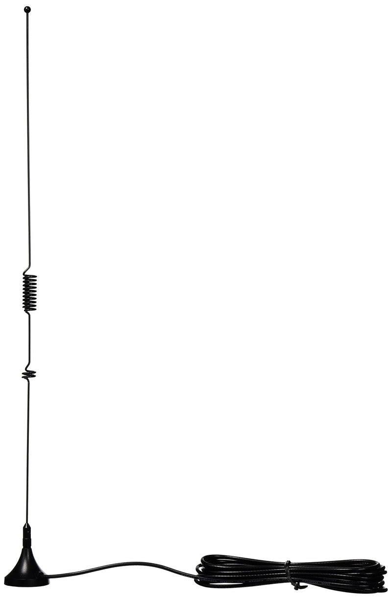 Tram 1081-SMA 144MHz/430MHz Dual-Band Magnet Antenna with SMA-Male Connector, 15.80in. x 3.15in. x 1.30in.