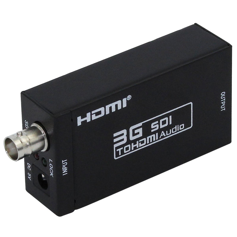 1080P 3G SDI to HDMI Converter Adapter Support HD-SDI / 3G-SDI Signals Showing SDI2DMI SDI to HDMI