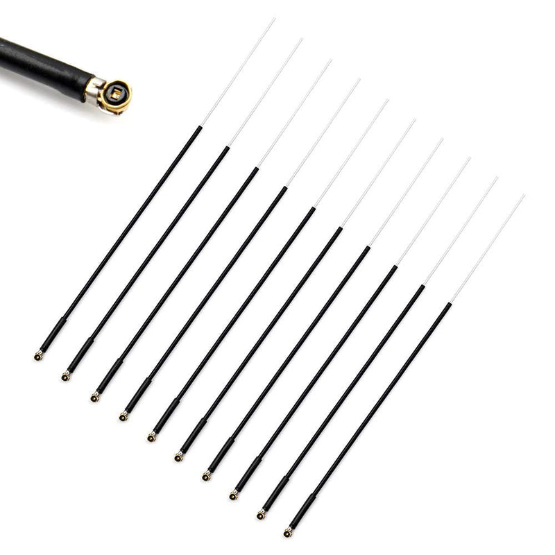 10PCS 100mm 2.4G Receiver Antenna for Frsky X4R X4RSB XM XM+ R-XSR Replacement Antenna IPEX 4 V4 Port S6R S8R F30 F3OP F40 F4OP