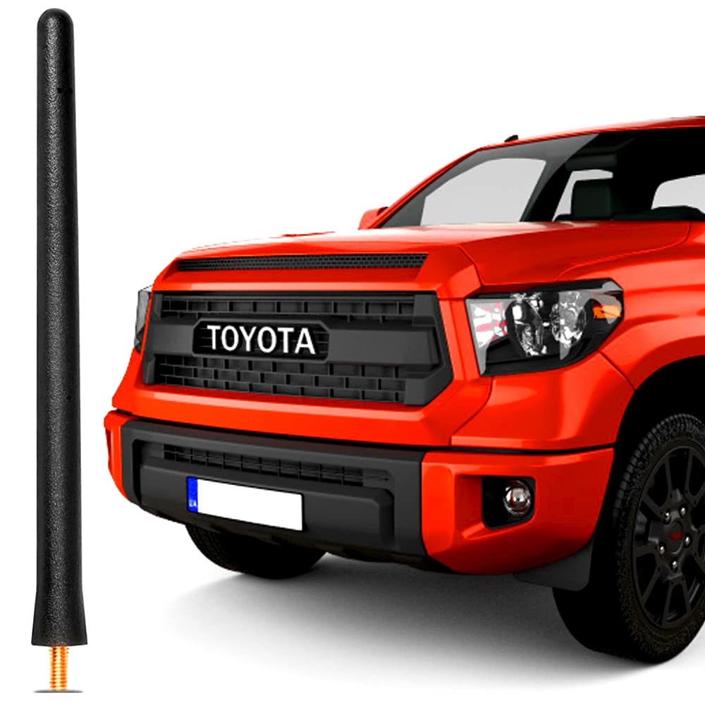 VOFONO Antenna for Toyota Tacoma Tundra Fj Cruiser 1995-2023, Toyota Tacoma Antenna Replacement, 6 3/4 Inch Stubby Truck Car Radio AM FM Toyota Tundra Tacoma Accessories 6 3/4 inch Toyota Tacoma