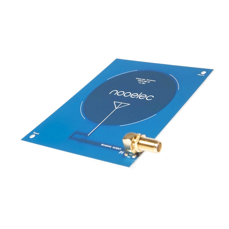 Nooelec Inmarsat Patch Antenna - High Gain (3.5dBi) 1550MHz PCB Antenna with SMA Connector for AERO