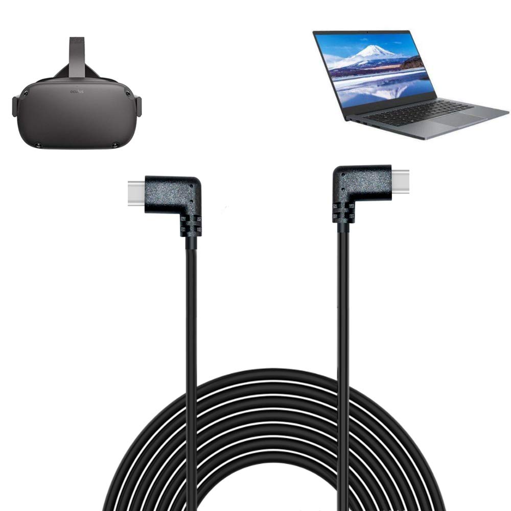 MASiKEN10ft(3M) Oculus Quest Link Cable To PC, USB C to USB C Cable, High Speed Data Transfer & Fast Charging Cables Compatible for Quest 2 and Gaming Laptop