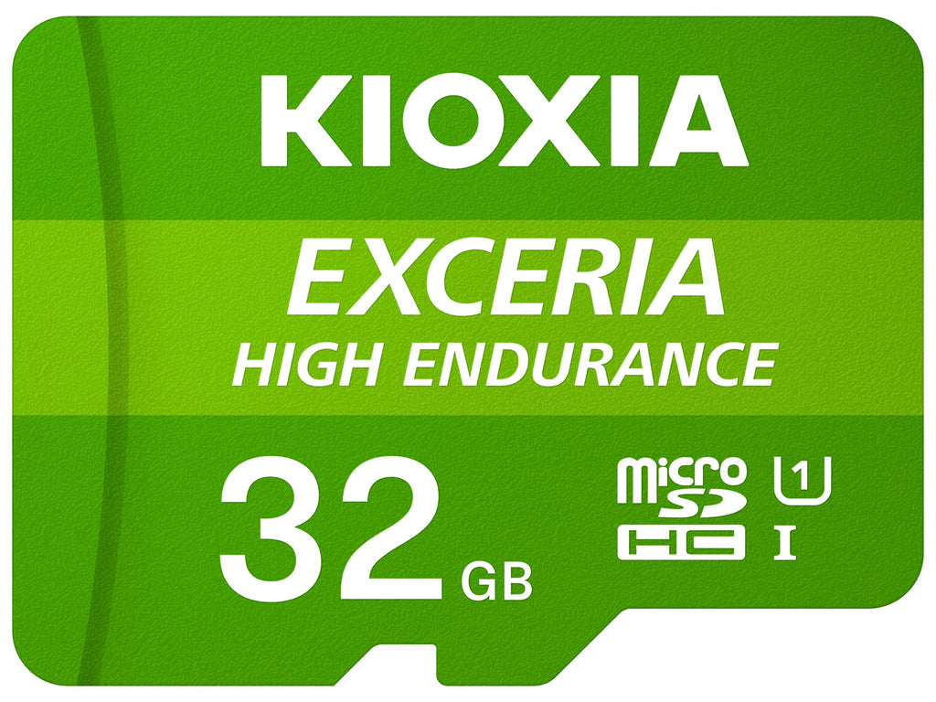 Kioxia 32GB microSD Exceria High Endurance Flash Memory Card U1 V30 C10 A1 Read 100MB/s Write 30MB/s LMHE1G032GG2