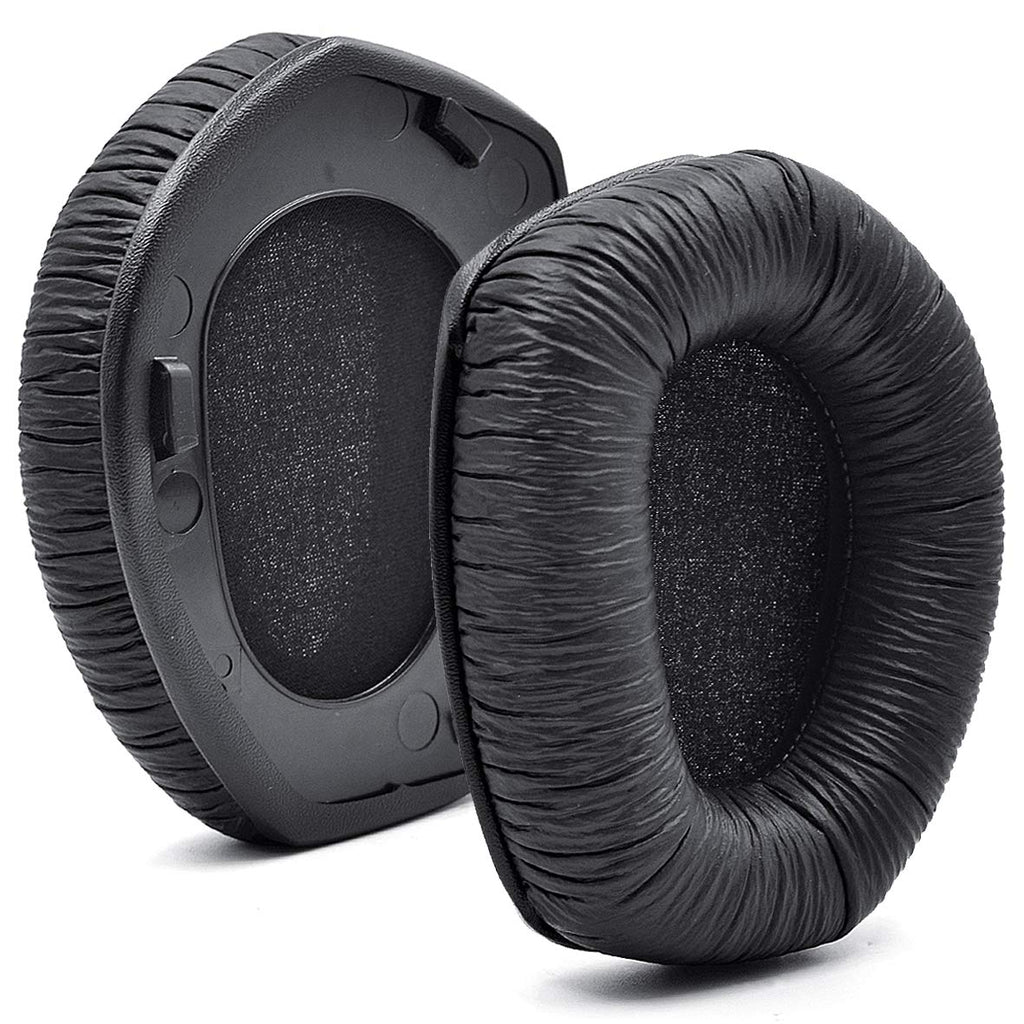 defean RS165 175 185 195 Upgrade Quality Ear Pads Replacement Ear Cushion Foam Compatible with Sennheiser HDR RS165,RS175, RS185,RS195 RF Wireless Headphone,Added Thicknes(Wrinkle Artificial Leather) Wrinkle Artificial leather