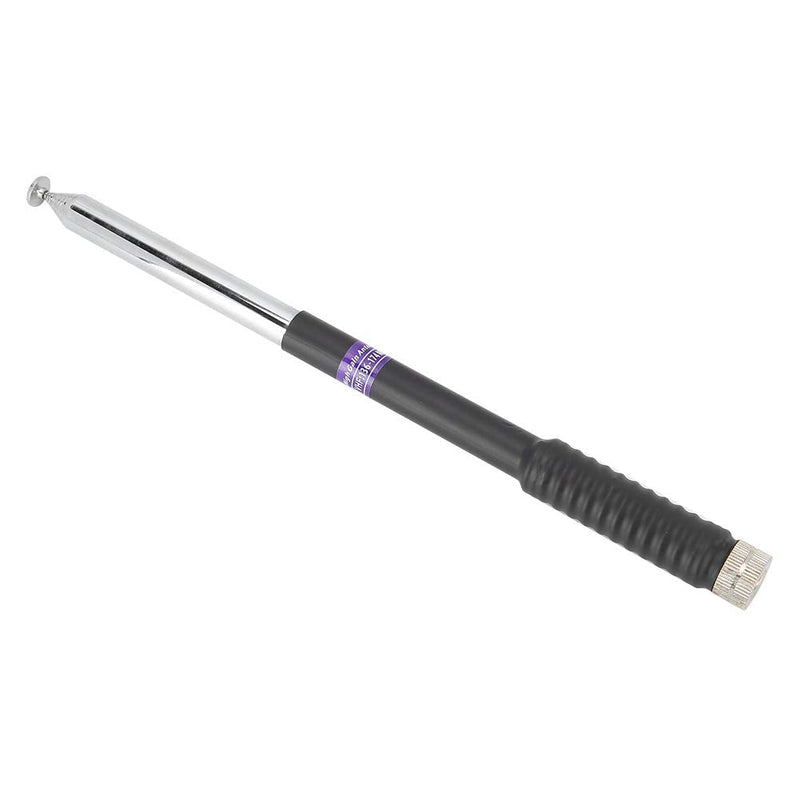 Anti-Collision Aluminium Alloy Long Pull Rod Antenna,10 Sections,8.3in Contracted,50in Stretched Two Way Radio Antenna,for GPS for 220 320 430 900 for 50100