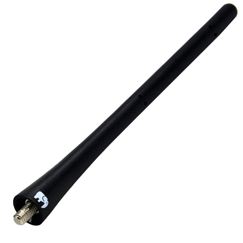 ONE250 7" inch Flexible Antenna, Compatible with All Dodge RAM Trucks (RAM 1500, RAM 2500 or RAM 3500 1994-2023) - Designed for Optimized FM/AM Reception (Black) Black