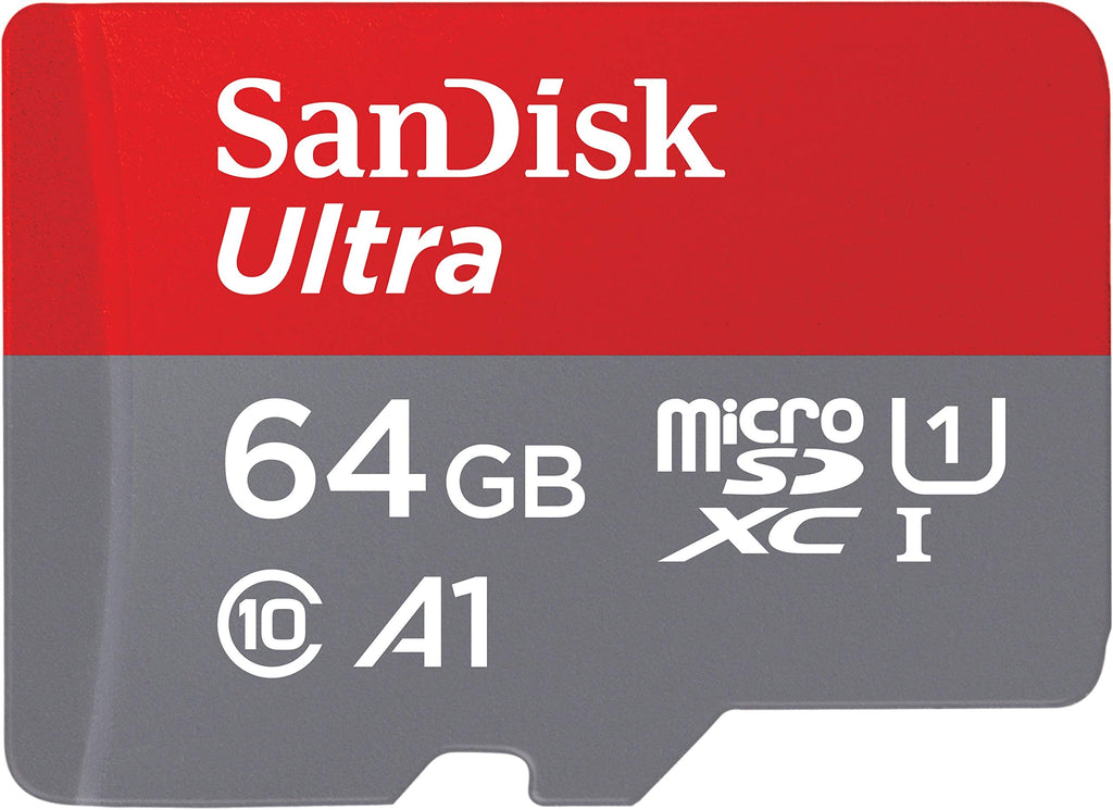 SanDisk 64GB Ultra microSD UHS-I Card for Chromebooks - Certified Works with Chromebooks - SDSQUA4-064G-GN6FA