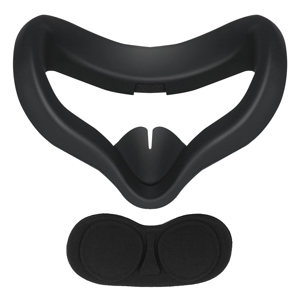 Accessories for Oculus Quest 2, Sweatproof Face Cover for Oculus Quest 2 Headset & Quest 2 Facial Interfaces, with a Lens Cover