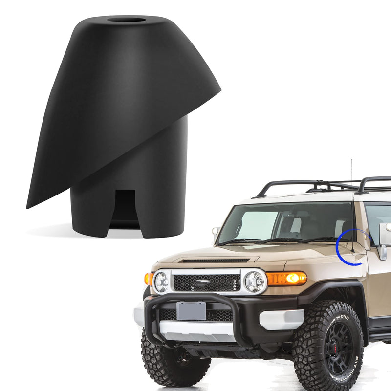 Anina Antenna Base for Toyota FJ Cruiser 2007-2017 Antenna Mount Car Radio Antenna Ornament 8639235032, 8639235031 Rubber Antenna Grommet Topper