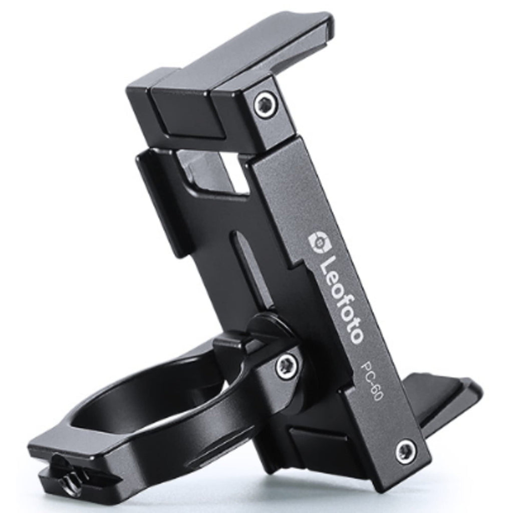 LEOFOTO PC-60 Black Smartphone Mini Lightweight Clamp/Holder/Video/Selfie Stand Arca/RRS Compatible