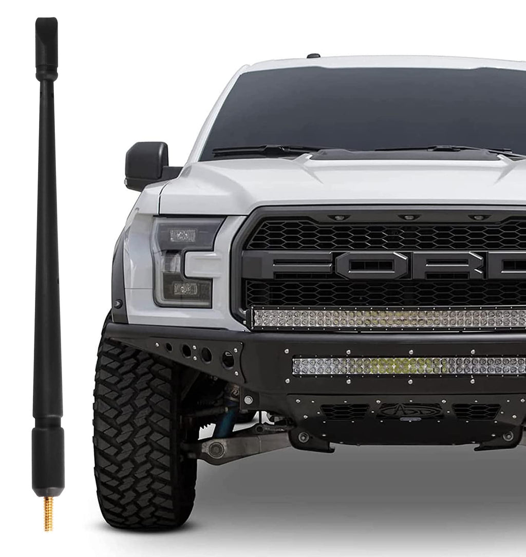 Antenna for Ford F150 F-150 2009-2022 | 9 Inch Short Ford F150 Antenna Replacement Designed for Optimized FM AM Reception Black