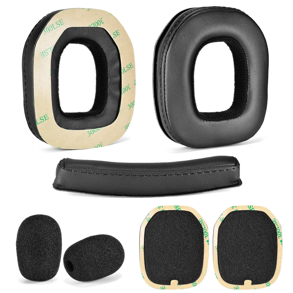 A50 GEN 3 GEN 4 Earpads Replacement Ear Cushions Ear Pads Compatible with Logitech Astro Gaming A50 A 50 gen3 gen4 Headphones (Protein Leather) Faux Leather