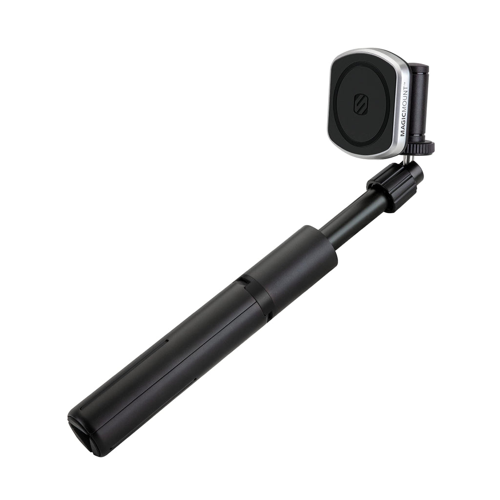 Scosche MP2TR1-SP MagicMount Pro 2 Tripod/Selfie Stick Phone Mount with Adjustable Arm Tripod with Mount Black