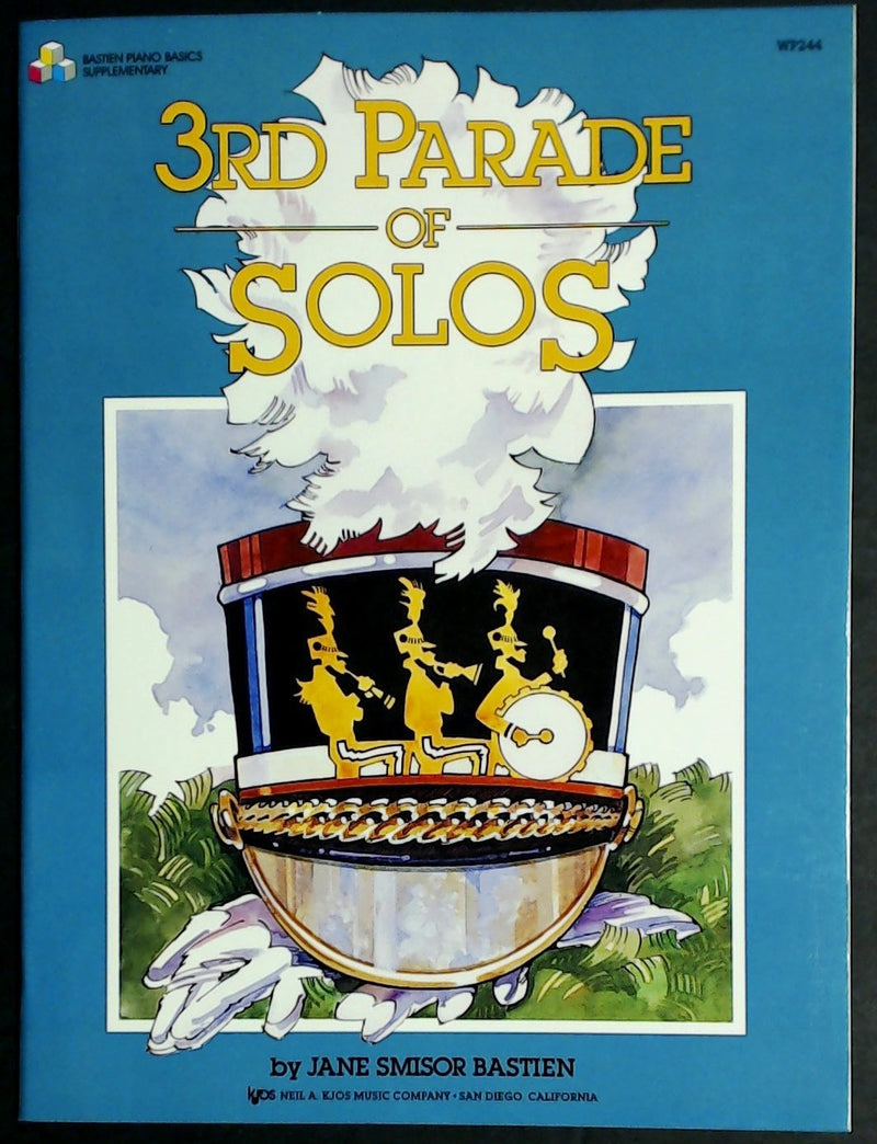 KJOS wp244 3rd Parade of Solos Wp244 (Bastien Piano Basics)
