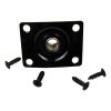 Musiclily 1/4" 6.35mm Guitar Mono Output Jack Plate Input Socket for LP Les Paul, Black