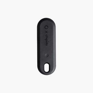 Orbitkey x Chipolo Tracker | Bluetooth Enabled Tracker | Locate Keys & Items by Pressing Button | Slim & Small Profile | Features Selfie Mode Button | Attaches to Anything with Included Tassel Black