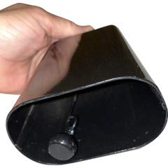 MORE COWBELL 5" high Cow Bell for Cheering at Sporting Events: Hockey, Football, Soccer, Baseball, Cyclocross, Cycling