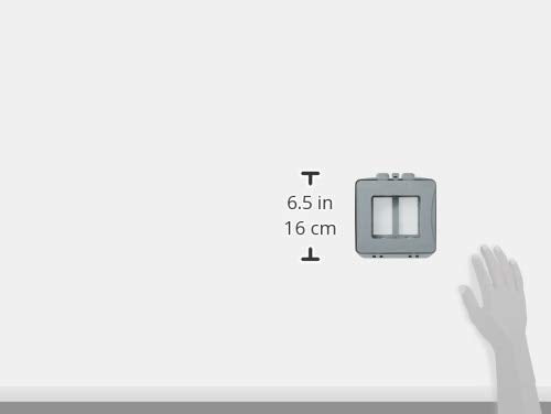 TayMac ML2500G Two-Gang Weatherproof Expandable Extra Duty In-Use Cover Gray Finish