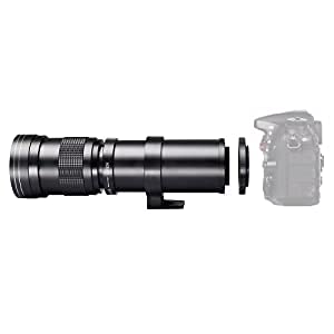 JINTU T Mount T2 T-Ring Adapter Telephoto Lens Adapter Ring Compatible with Canon EOS SLR Cameras 4000D 2000D 1200D 1300D 90D 80D 200D 250D 60D 70D 77D 5D IV 850D 650D 750D 7D T7i T7 T6s T6i T6 T5i T5 T2 for Canon DSLR
