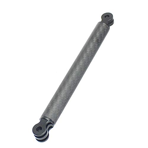 FEICHAO Helmet Extension Arm Pole Mount Carbon Fiber Compatible with Gopro 9/MAX/8/7/6,Insta360 One R, DJI Osmo Action, EK7000 4K (258mm / 10.16in) 258mm / 10.16in