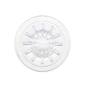 [AUSTRALIA] - Clear CD Hub Center with Adhesive Backing Consumer Portable Electronics/Gadgets (100 in A Pack) Branded Master Cables Product 