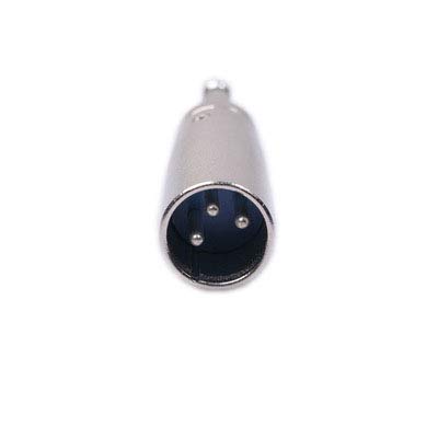 [AUSTRALIA] - Qaoquda XLR 3 Pin Male to 6.35mm 1/4" Mono TS Male Adapter (6.35 Mono TS M/XLR M) 6.35 Mono TS M/ XLR M 