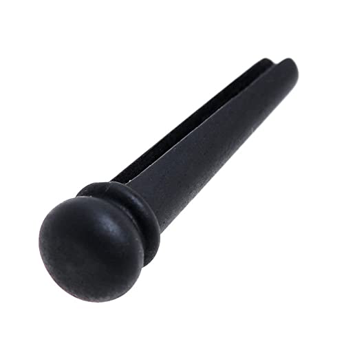 [AUSTRALIA] - MUSICAL STRING 6 Piece ebony Guitar Bridge Pins for Acoustic Guitar 