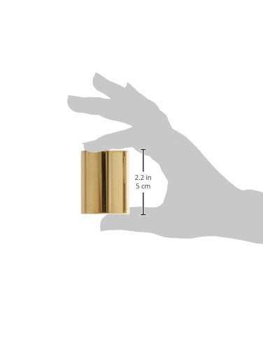 Dunlop 223 Brass Slide, Medium Wall Thickness, Medium Knuckle