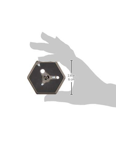 [AUSTRALIA] - Manfrotto 130- 14 Hexagonal Quick Release Mounting Plate 1/4- 20-Inch Thread with Flush Mounting Screw 