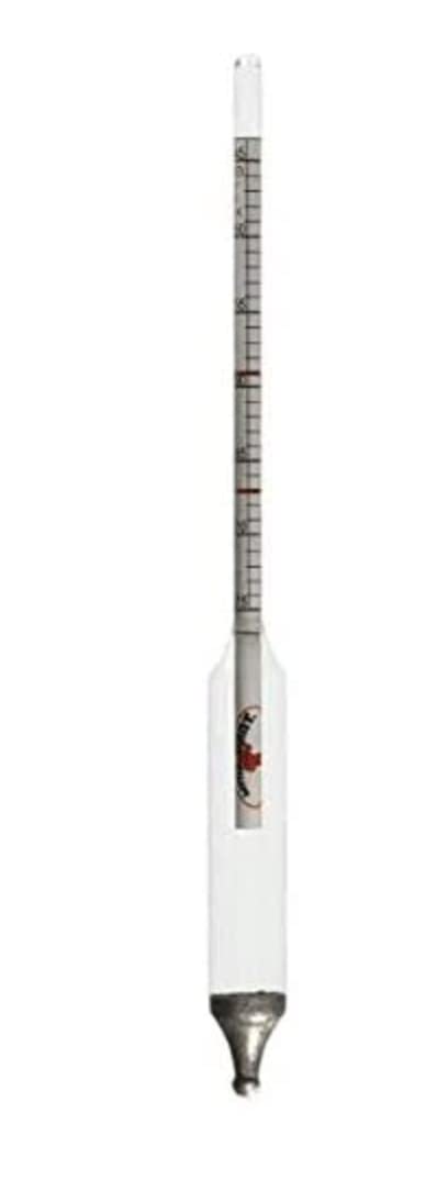 Maple Syrup Test Cup and Hydrometer for Testing Maple Syrup, Candy Making - Sugar Level Testing Bundle