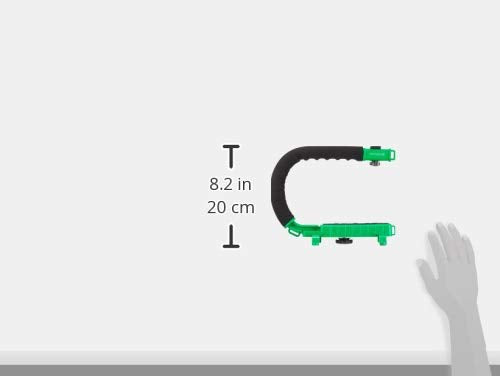 Cam Caddie Scorpion Jr. Limited Edition Collapsible Stabilizing Camera/Smartphone Handle w/Hot Shoe Mount - Green