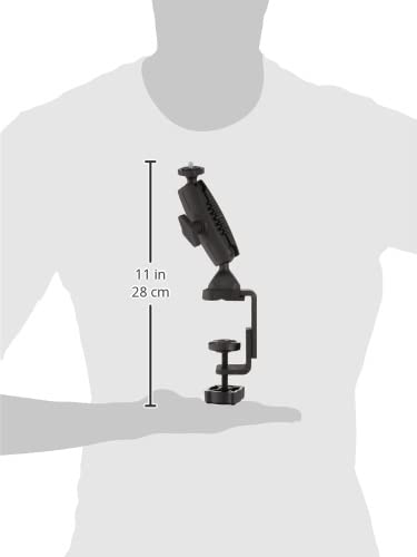 ARKON Heavy Duty Camera Clamp Mount with 1/4 20 Mounting Bolt for Nikon Sony Canon Olympus Panasonic Cameras
