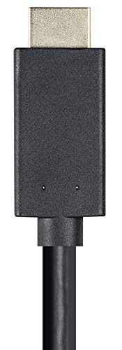 Monoprice DisplayPort 1.1 to HDTV Cable - 6 Feet - Black