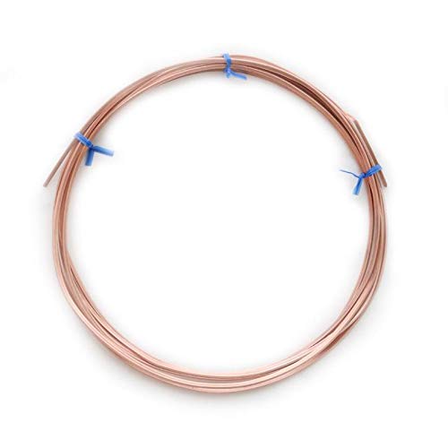 25FT Wire Dead Soft Square by CRAFT WIRE (10 Gauge, 99.9% Pure Copper, 1)