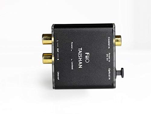 FiiO D3 (D03K) Essential Edition Digital to Analog Audio Converter - 192kHz/24bit Optical and Coaxial DAC - Without AC Adaptor
