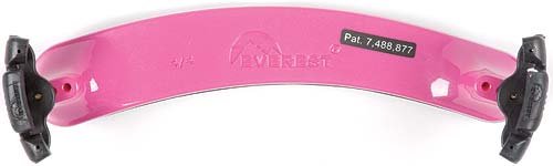 Everest 4/4 Violin ES Hot Pink Shoulder Rest