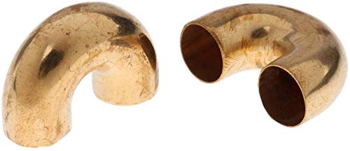 Liyafy Trumpet Accessories Elbow No. 2 Sound Tube Repair Part Pack of 2