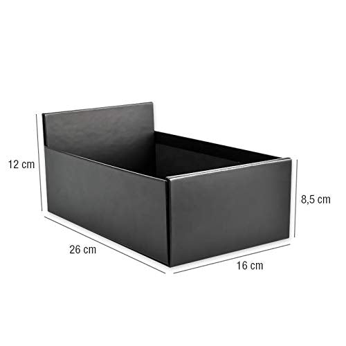 [AUSTRALIA] - Tarifold Storage Box for DVD Storage, CD Storage, Blu-ray Storage and Xbox Video Games, Black (10290) 