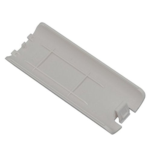 Replacement Battery Back Cover Case Door Sell Lid for Wii Remote Controller （White）