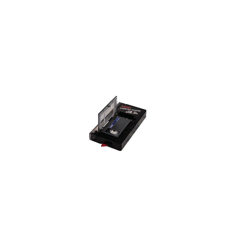 Hama 44704 Cassette adapter VHS-C/VHS, 6 mm, motorized, black
