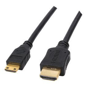Mini HDMI Cable for Canon EOS 5D Mark II, EOS 7D, EOS 50D, EOS Rebel T1i & VIXIA: HF S10, HF S100, HF S11, HF100, HF11, HF20, HF21, HF200, HG10, HG20 Branded Master Cables
